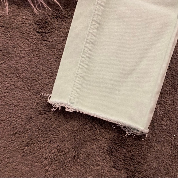 Mint distressed skinny jeans - Picture 3 of 7